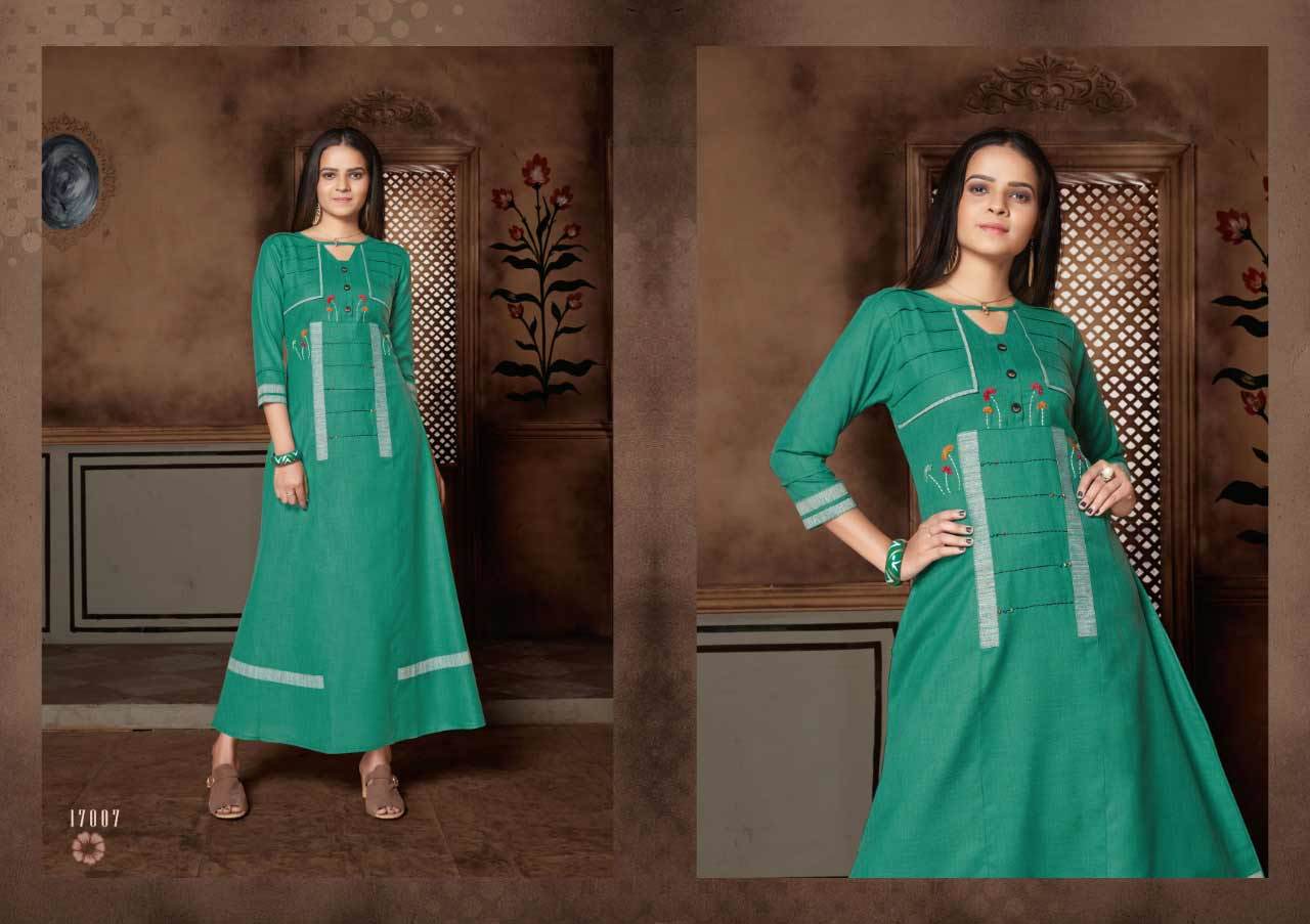 Spring Amisa Chapter-2 Art Riddh Kurti Catalog Sets