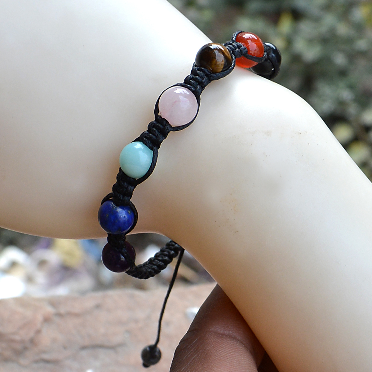 Stone Green Onyx Gemstone Rosary Pg-156099