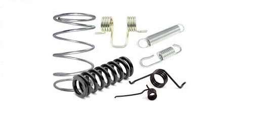 Industrial Spring - Steel, Spiral Shape, Polished Finish | Black Color, Automotive Industry Use, Custom Wire Diameter