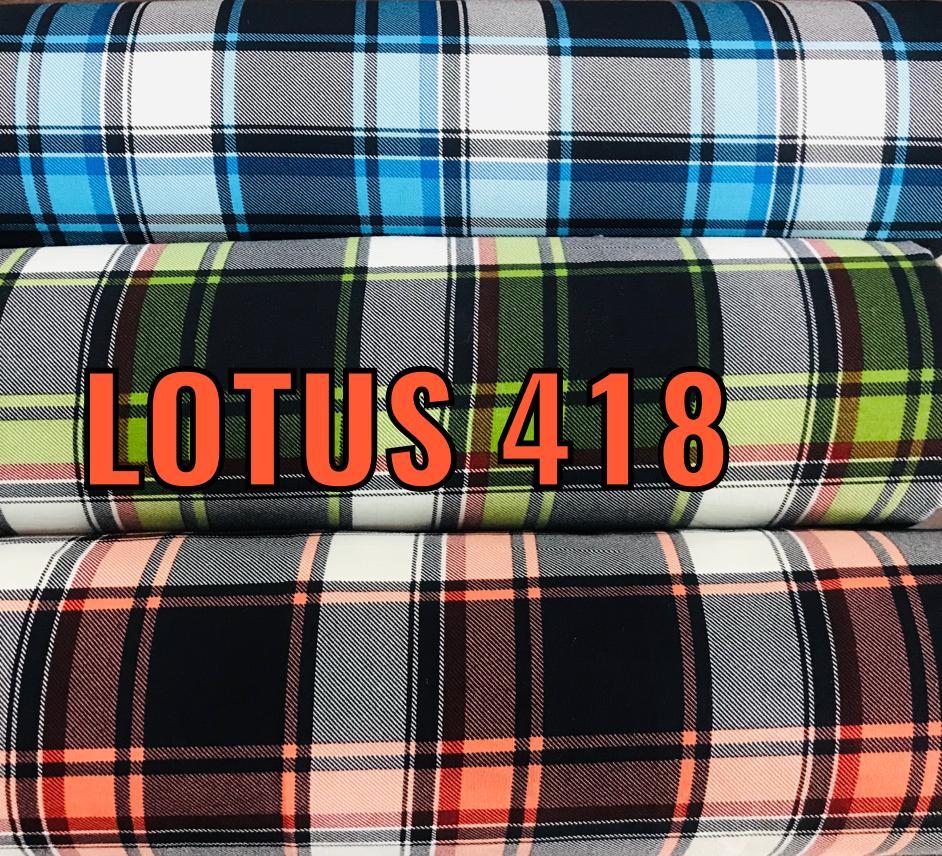 Printed Fabric - 100% Cotton, 57-58 Inch Width, Checked Design, 160-170 G/m3 Density | Colourfast, Lightweight, Quick Dry, Washable