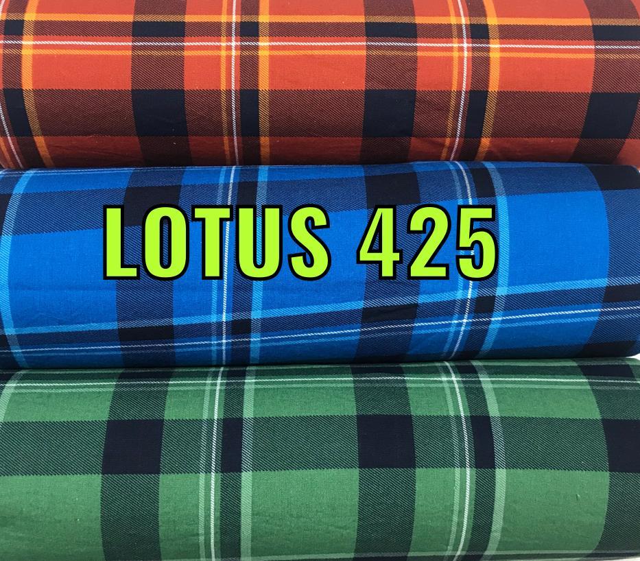 Printed Fabric - 100% Cotton, 57-58 Inch Width, Checked Design, 160-170 G/m3 Density | Colourfast, Lightweight, Quick Dry, Washable