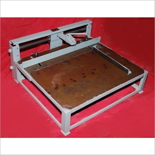 Soap Cutting Machine - Cast Iron, Mild Steel, Stainless Steel | Manual, Model E-1, Versatile for Oil, Toilet, Bath, Hotel Soap, and Detergent Cakes