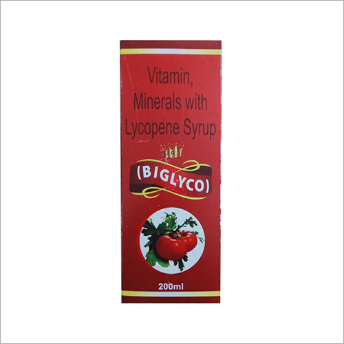 200 ML Vitamin, Minerals With Lycopene Syrup