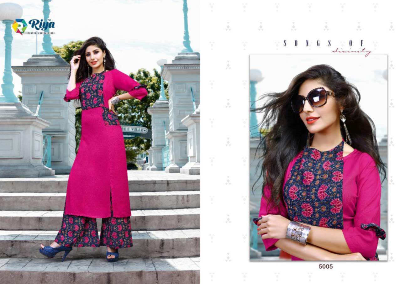 Summer Anokhi Ladies Flavour Rayon Crape Pant Kurtis