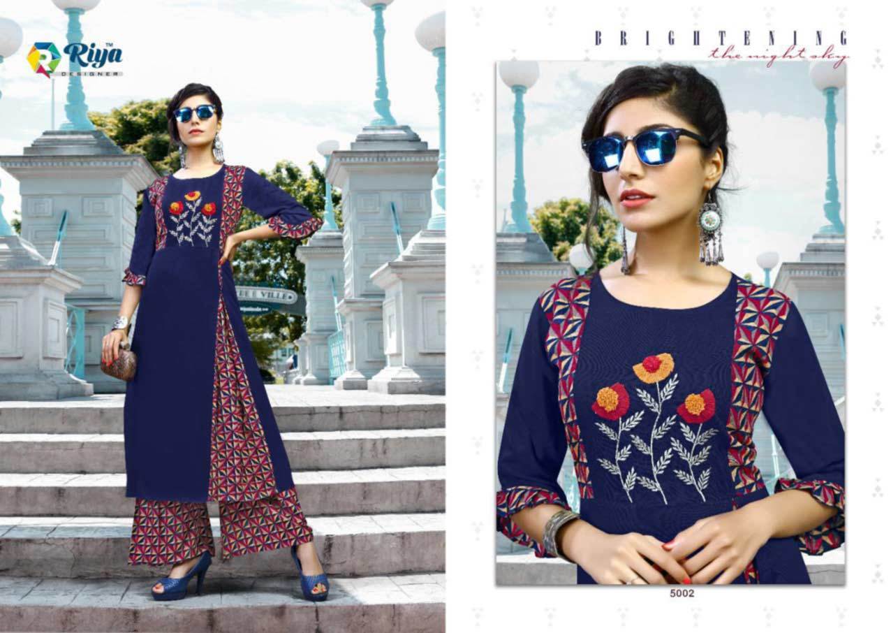 Summer Anokhi Ladies Flavour Rayon Crape Pant Kurtis