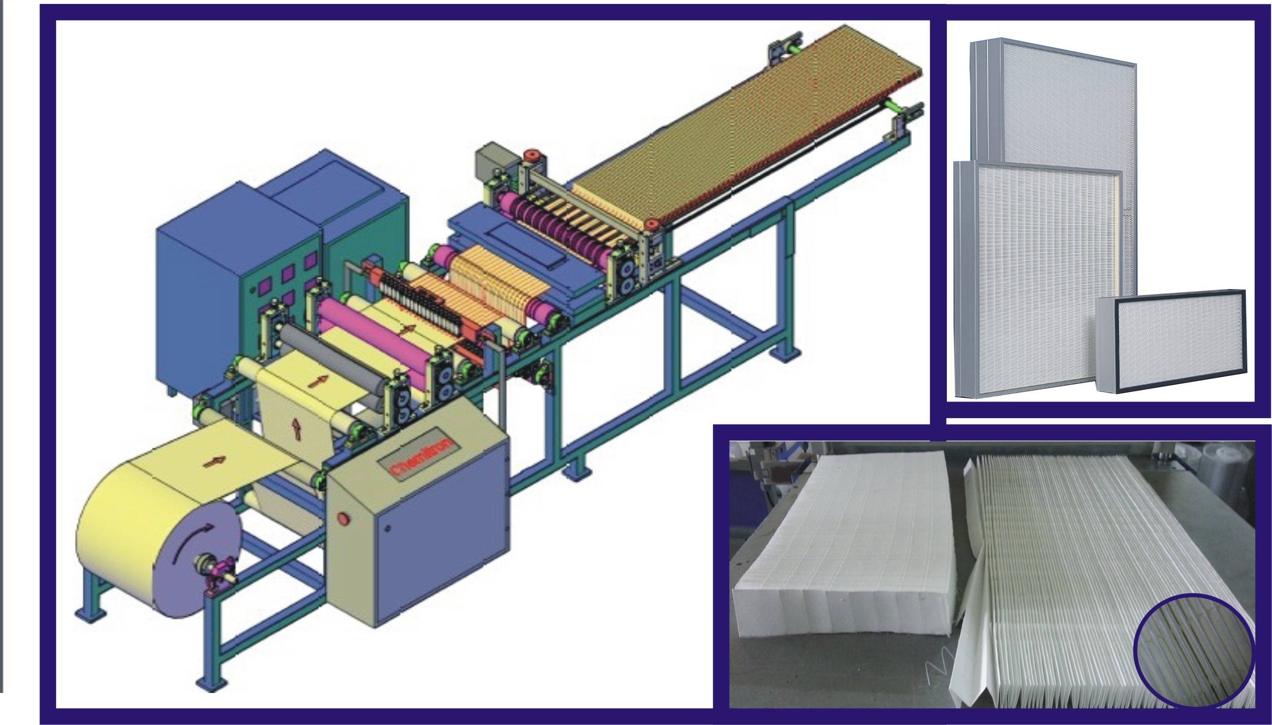 Mini Pleating Machine With Hot Melt Separation Capacity: 610 Mm (24 Milliliter (Ml)