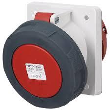 Mennekes 209 IP67 63Amp 5Pin Industrial Socket Angle