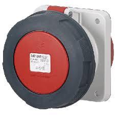 Mennekes 1461 Ip67 125Amp 5Pin Industrial Socket Straight