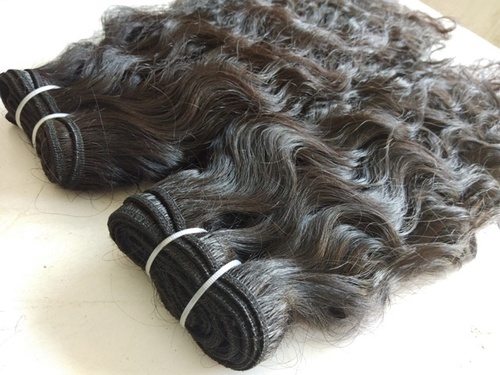 Natural Black/Brown Available Unprocessed  Best Human Hair Extensions