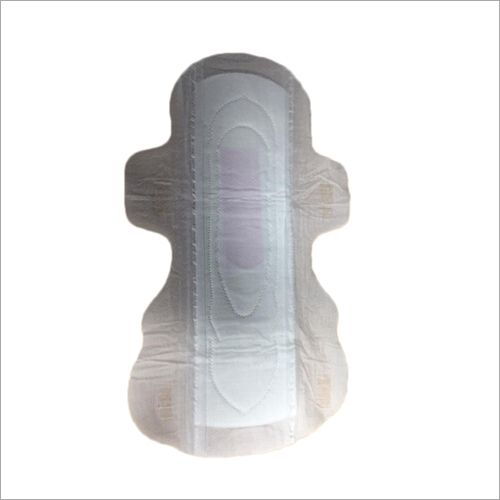 Ladies Sanitary Pad - Non-Woven Fabric, 24cm x 10cm , White Color, 3mm Thickness, Individually Wrapped, 10 Pads Per Pack