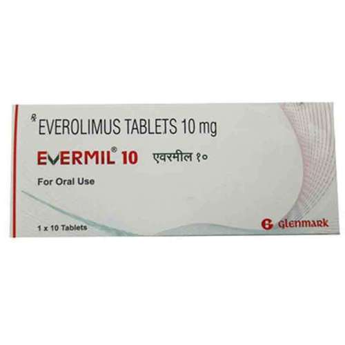 एवरमिल 10mg टैबलेट सामग्री: एवरोलिमस