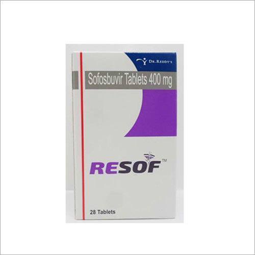 Resof 400mg Tablet - Sofosbuvir, Recommended For Hepatitis C Treatment