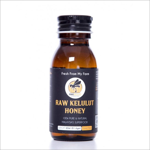 60ml Dino Madu Kelulut Stingless Bee Trigona Honey Additives: None
