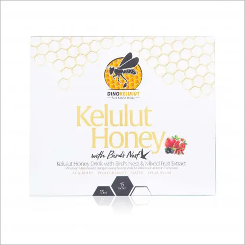 Dino Kelulut Stingless Bee Trigona Honey With Bird Nest And Mixed Fruit Extract Shelf Life: 2 Years
