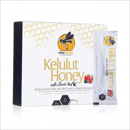 Dino Kelulut Stingless Bee Trigona Honey With Bird Nest And Mixed Fruit Extract Shelf Life: 2 Years
