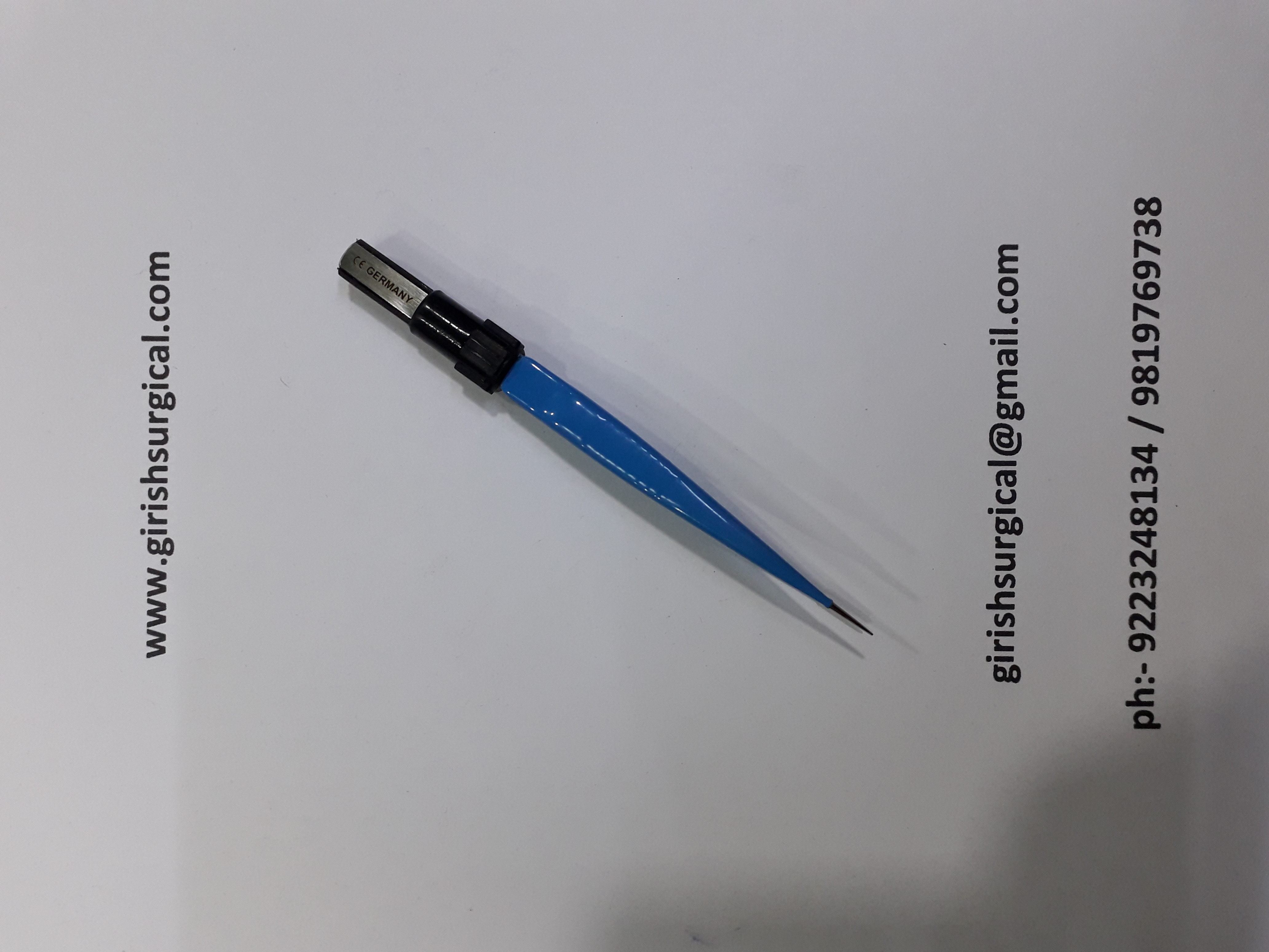 Non Stick Bipolar Forceps - 0.5mm To 3mm Tip, Stainless Steel L 316 Grade, Orange/blue/black Colors, Surgical Cautery Accessories