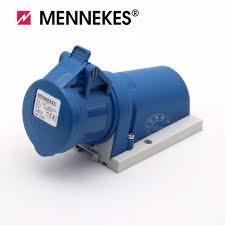 Mennekes 27005 Ip44 32amp 3pin Wall Mounted Socket