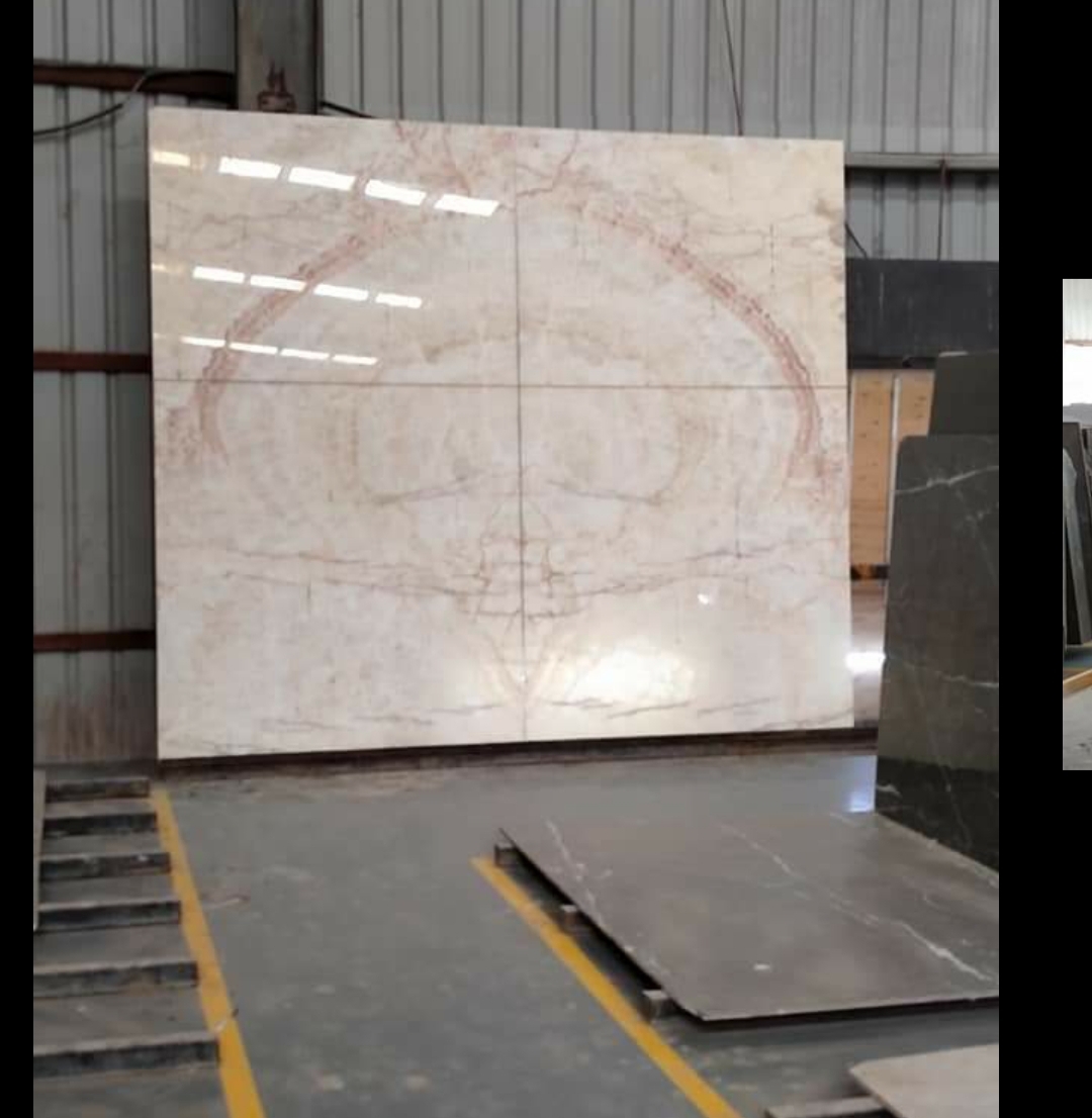 Imported Marbles - Calcite Stone, Polished Finish | Striking White Colour, Subtle Gray Hues, Heat Resistant, Durable For Home & Outdoor Decoration