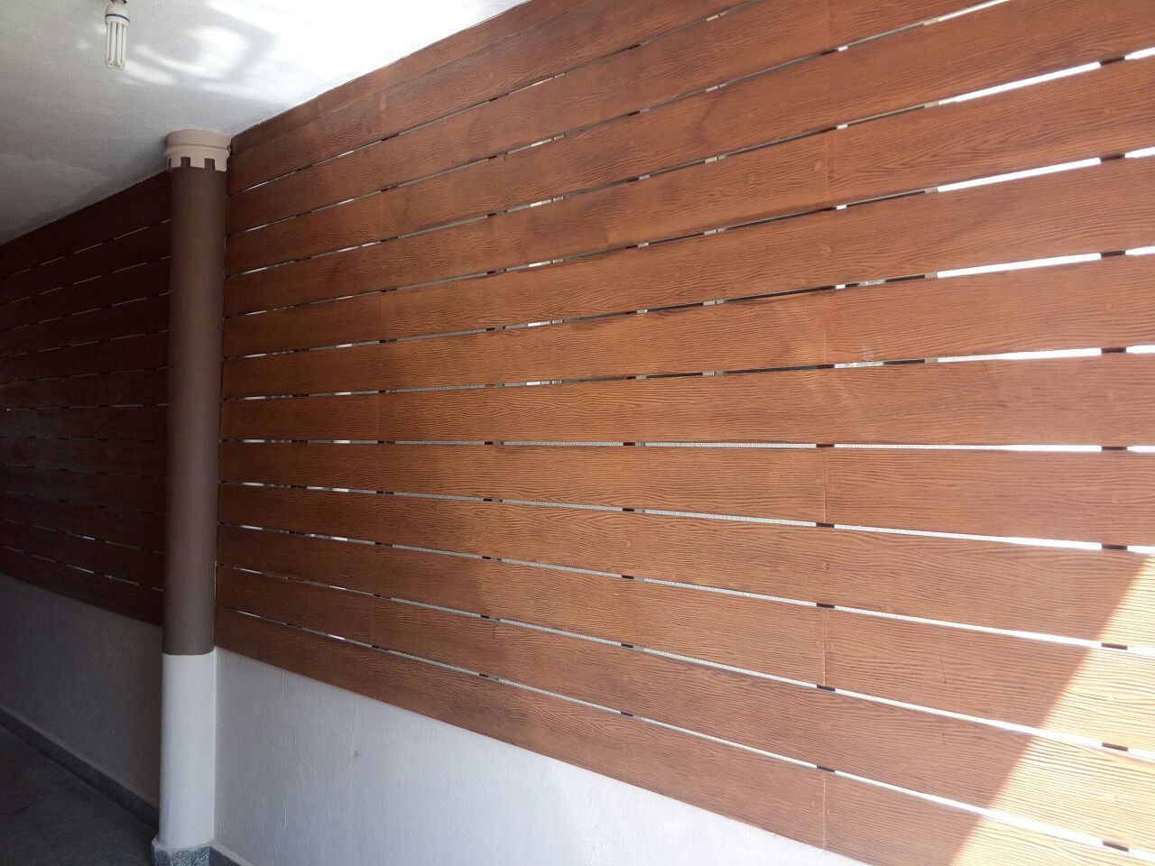 Exterior Wall Cladding Size: 6" X 3 Mtr