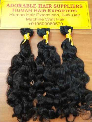 Human Remy Straight Hair - 254-609.6 mm Length, Black Color | 3-Year Warranty, Ideal for Baby Girls, Girls, and Women