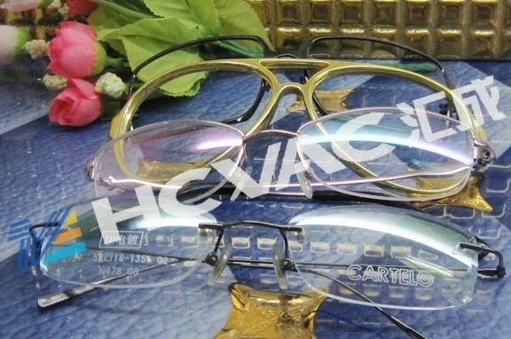 Low Energy Consumption Hcvac Eyeglass Frame Titanium Pvd Coating Gold Plating System