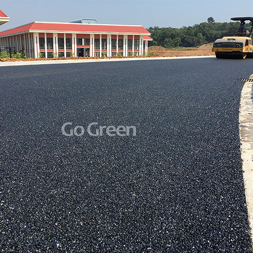 Go Green Porous Asphalt Modifier - High Viscosity Polymer Granules, Enhances Strength And Stability For Permeable Asphalt Applications