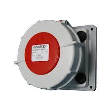 Mennekes 2123a Reefer Socket, 32amp 4pin, Clock Position - 3h.