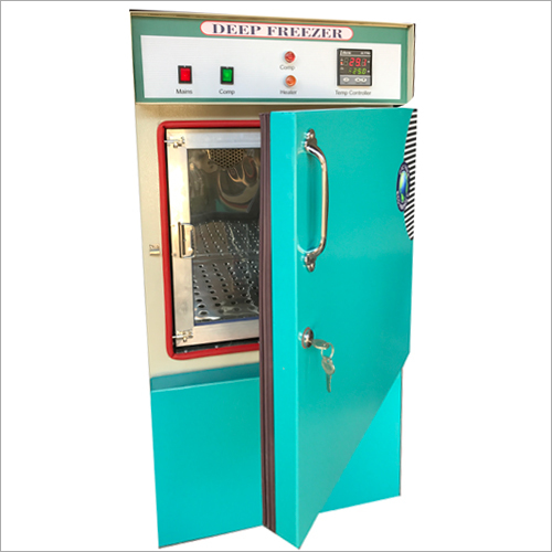 Vertical Deep Freezer - Premium Stainless Steel, Space-saving Design, Efficient Cooling Technology