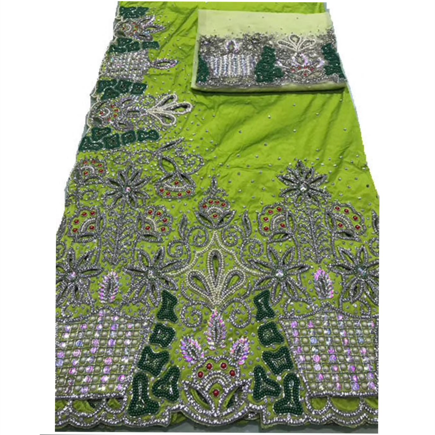 All Color Hand Made Beaded George Wrapper