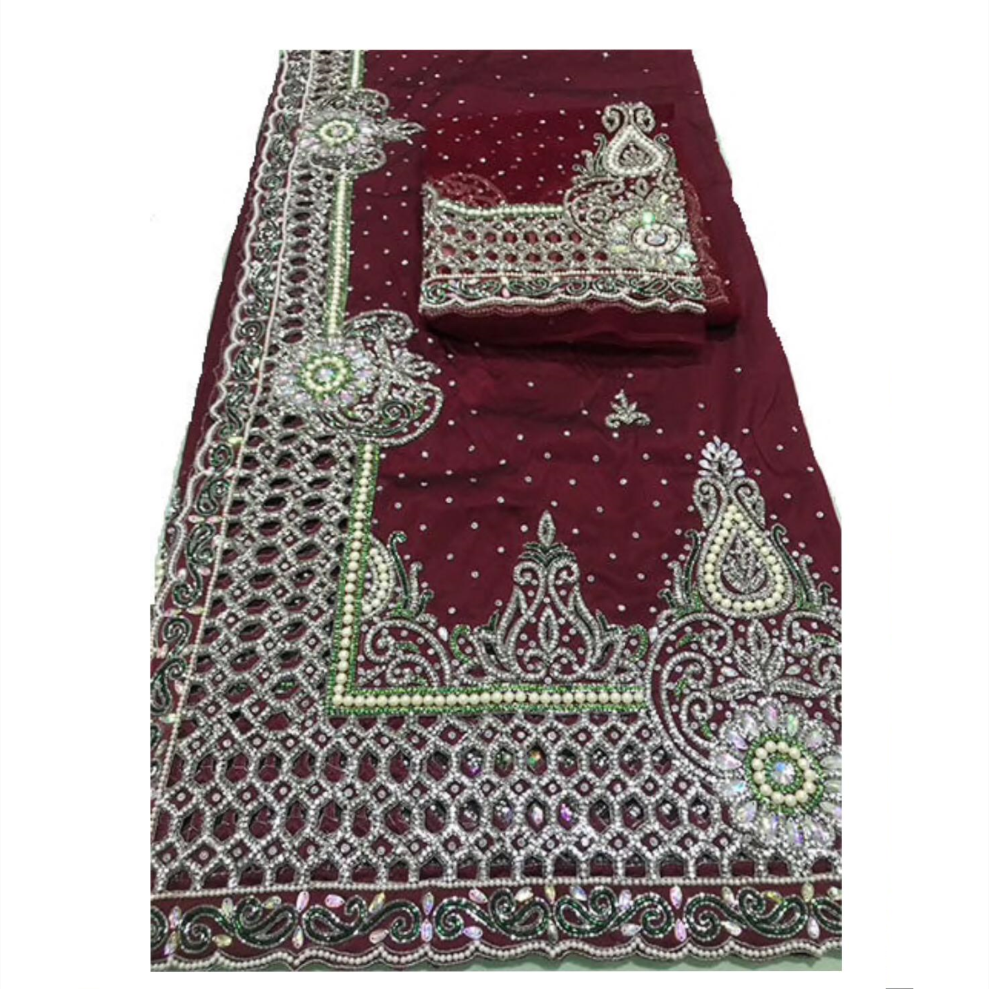All Color Hand Made Beaded George Wrapper