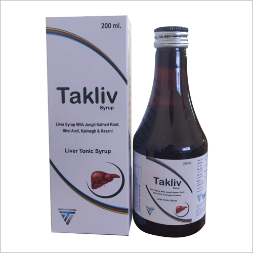 200ml Liver Syrup With Jungli Katheri Root Bhoi Amli Kalmegh And Kasami Syrup
