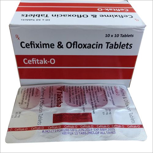 Cefixime And Ofloxacin Tablets