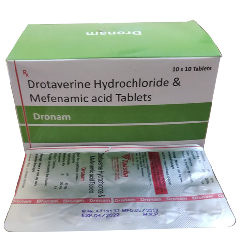 Drotaverine Hydrochloride And Mefenamic Acid Tablets