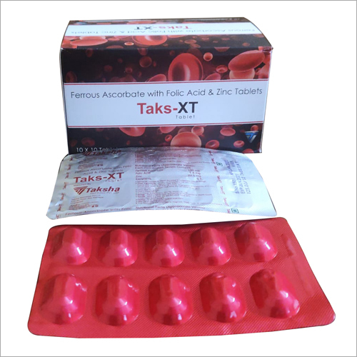 Ferrous Ascorbate Wth Folic Acid And Zinc Tablets