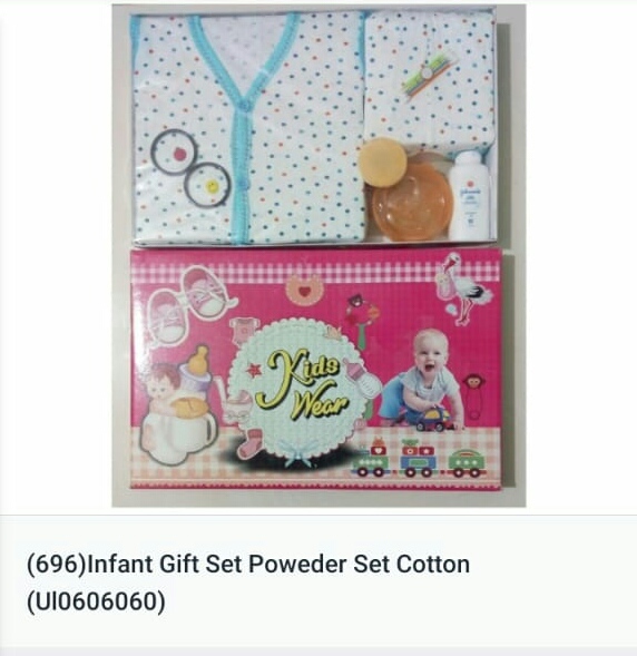 Gift Set - Cotton Material, Size 16 | Multicolour Design For Infants Aged 6 Months, Ideal For Newborns And Baby Gifts
