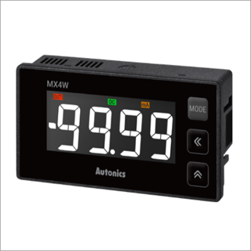 Black Lcd Display Multi Panel Meter