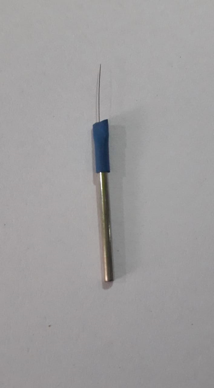 Electrode Needle Set - Stainless Steel 316, 1/16 Standard & 1.2mm Sizes | Autoclavable, Versatile Loop & Point Shapes For Rf Surgery, Precision Use In Abdominal Operations