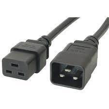 Iec Power Cable C19 - C20 16amp/ 2mtr