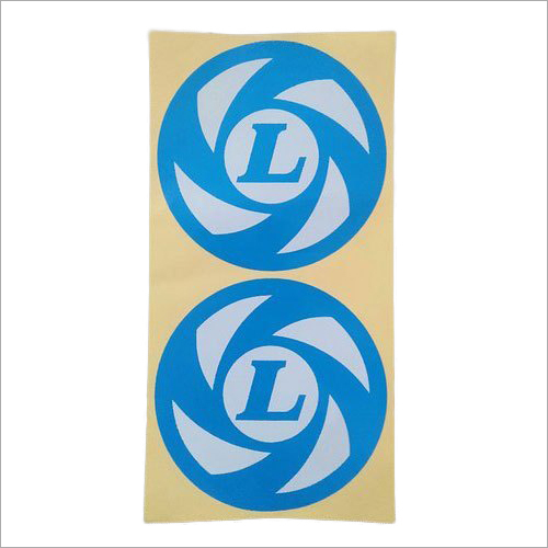 Round Vinyl Logo Sticker