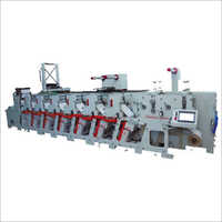 Sticker Label Flexo Printing Machine