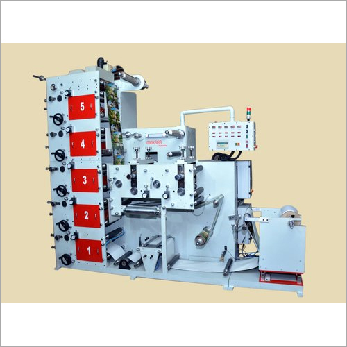 Stacked Flexo Graphic Printing Machine