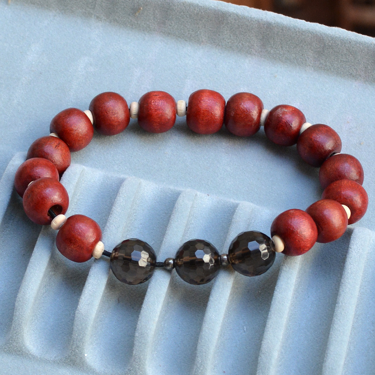 Smoky Quartz Gemstone Bracelet Pg-156412 Gender: Women