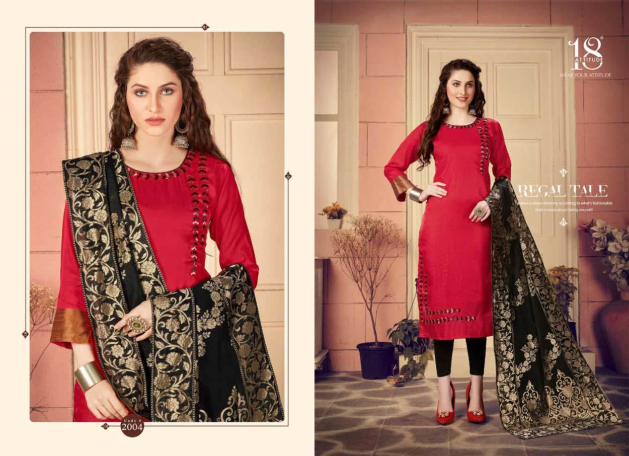 Spring 18-attitude Remi Linen Sartin Wholesale Kurti