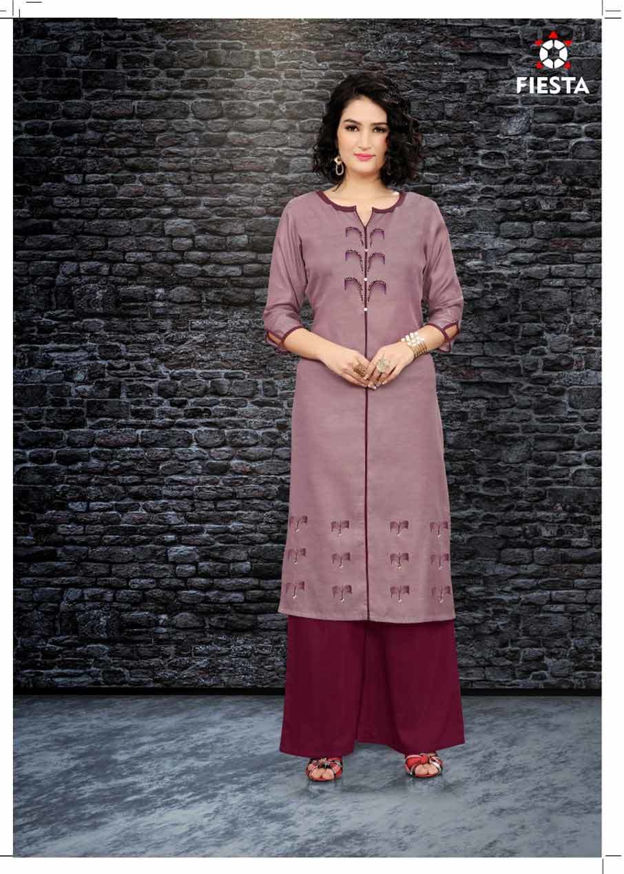 Spring 5 Girl Art Riddhs Button Handwork Wholesale Kurti