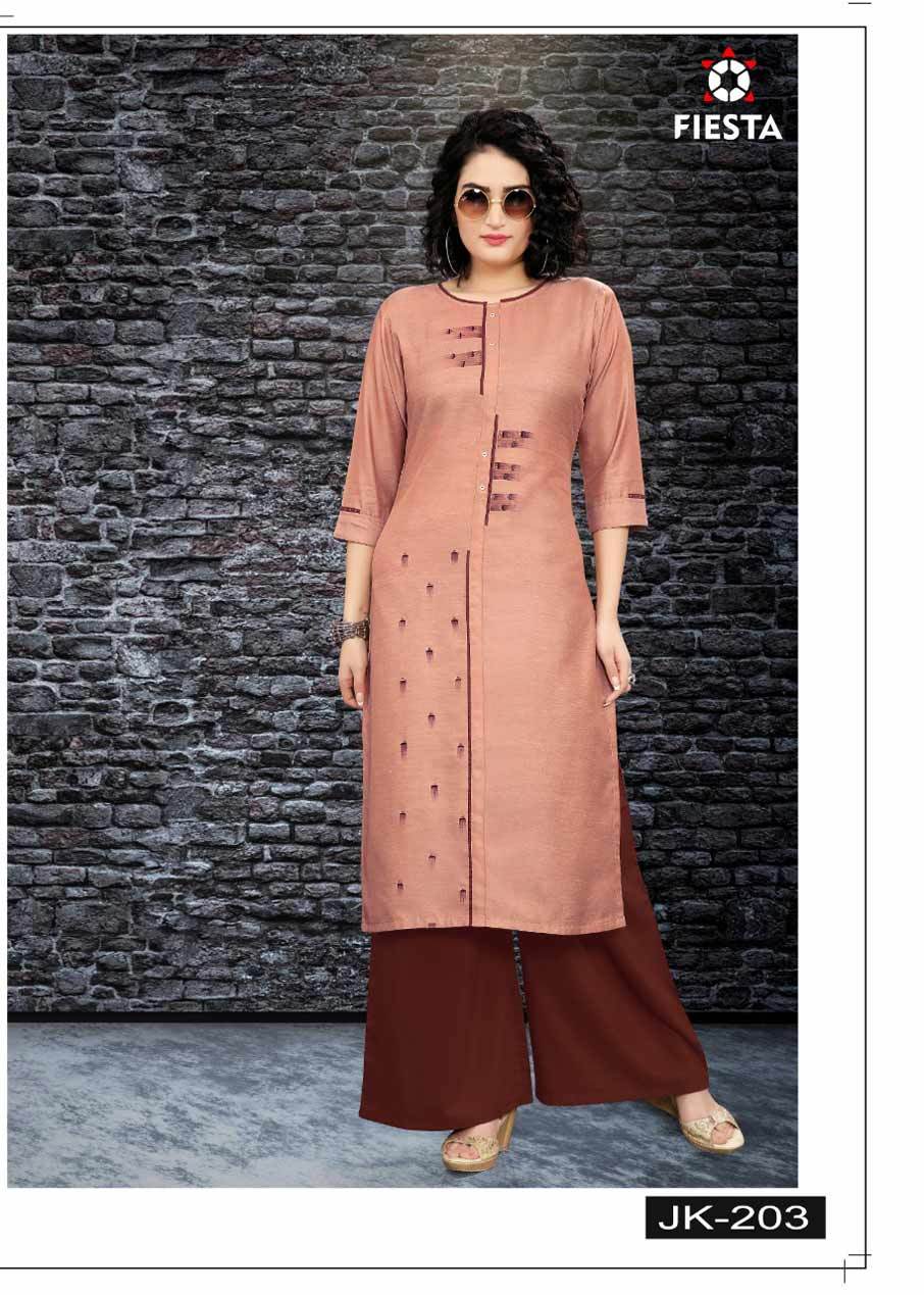 Spring 5 Girl Art Riddhs Button Handwork Wholesale Kurti