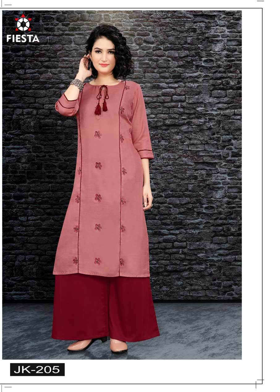 Spring 5 Girl Art Riddhs Button Handwork Wholesale Kurti