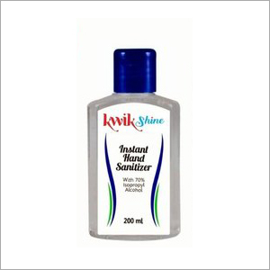 200 ML Instant Hand Sanitizer - 70% Alcohol, Anti-Allergic | Gentle on Skin, Non-Sticky, Suitable for All Age Groups