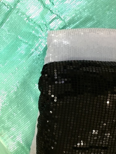 Embroided Georgette Sequence Emboridery Fabric