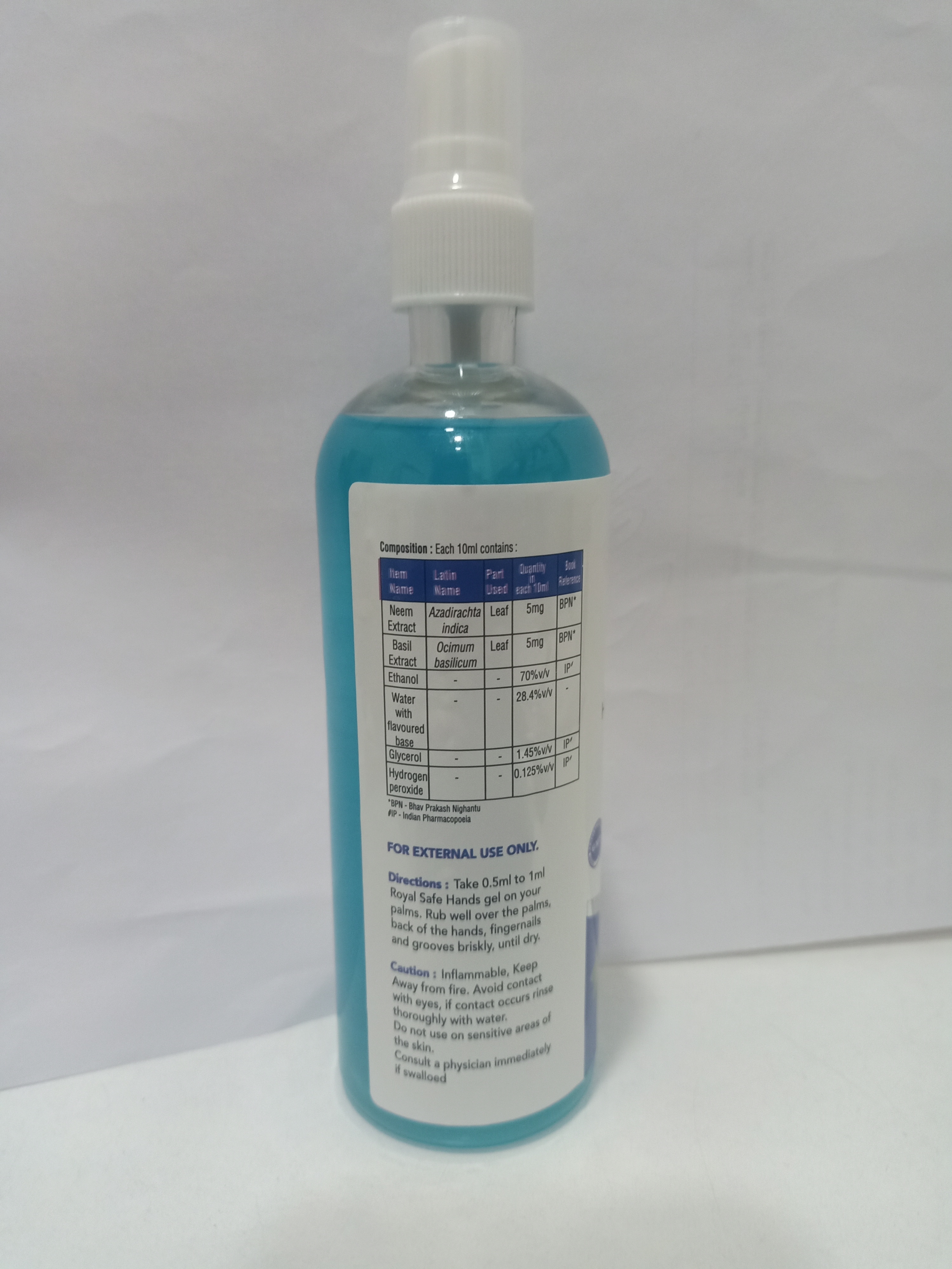 Hands Sanitizer With Mist Spray