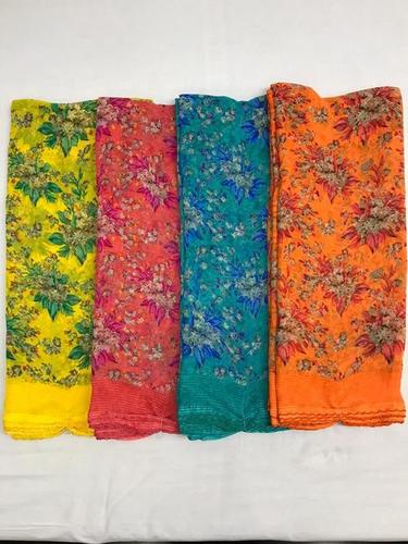 Silk Saree - Printed Pattern | Available in Various Colors, Perfect for Daily Wear in Rainy, Spring, and Summer Seasons